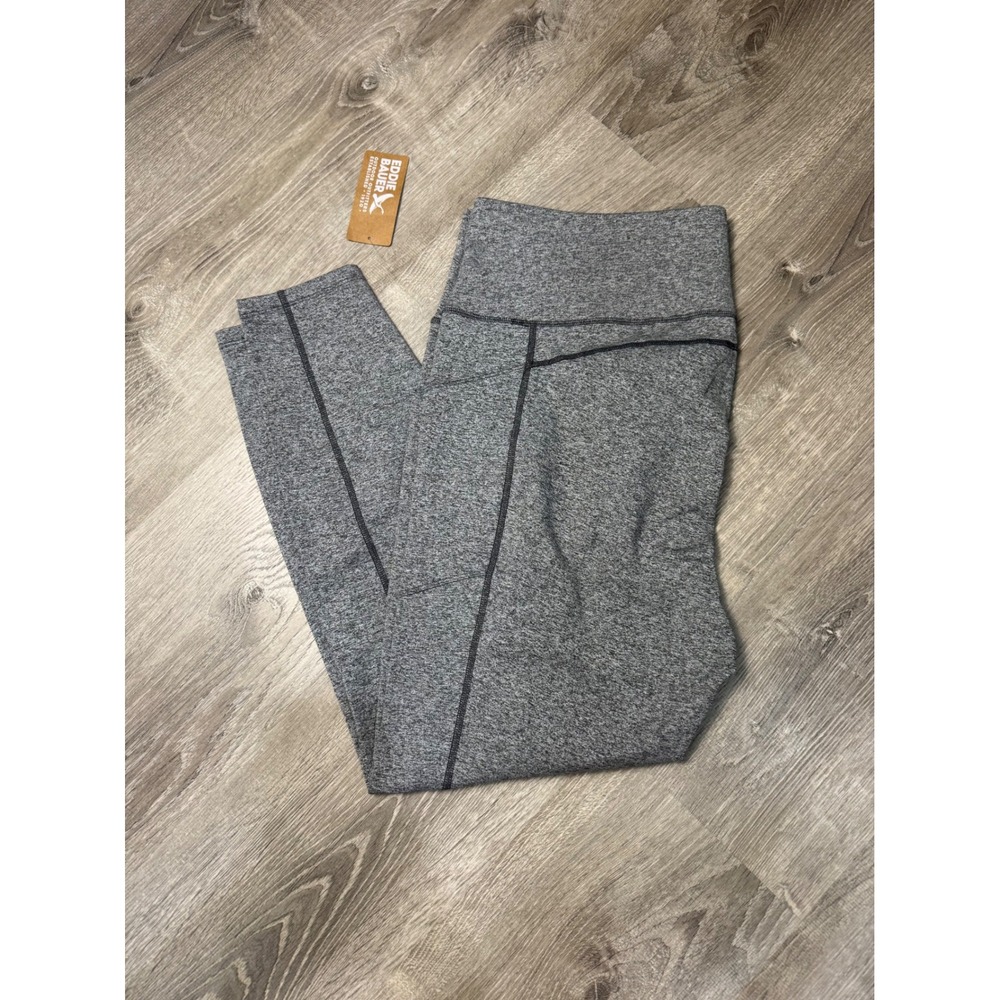 Eddie Bauer Womens 2X Crossover Trail Adventure Leggings Grey Heather NWT 3074